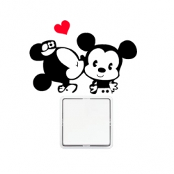 Wallsticker - Minnie & Mickey - Kontaktsticker