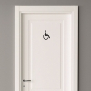 Toilet - Handicap symbol - sort