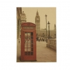 Vintage poster - London, Telefonboks